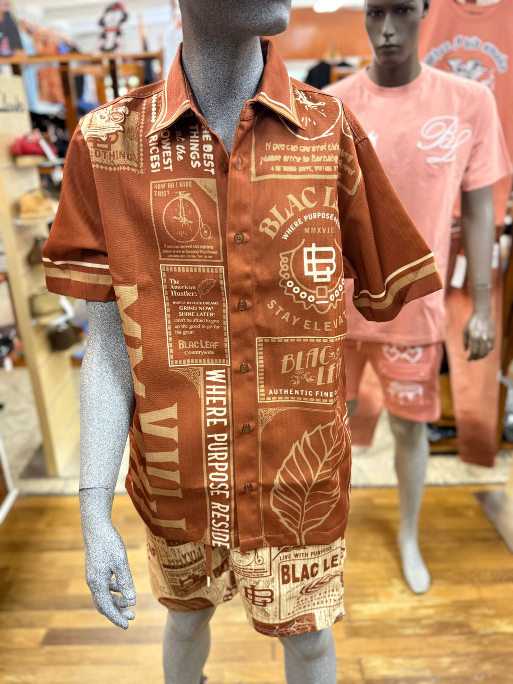 🧥 Blac Leaf “Where Purpose Resides” Set