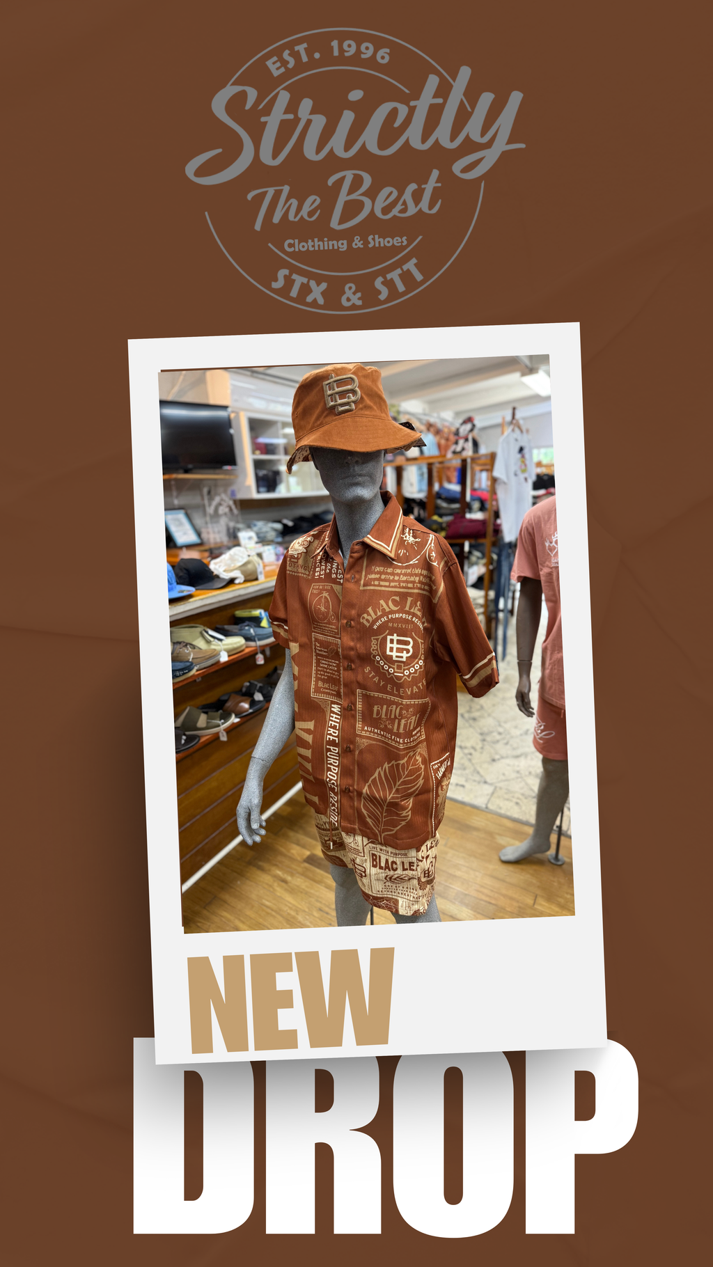 🧥 Blac Leaf “Where Purpose Resides” Set