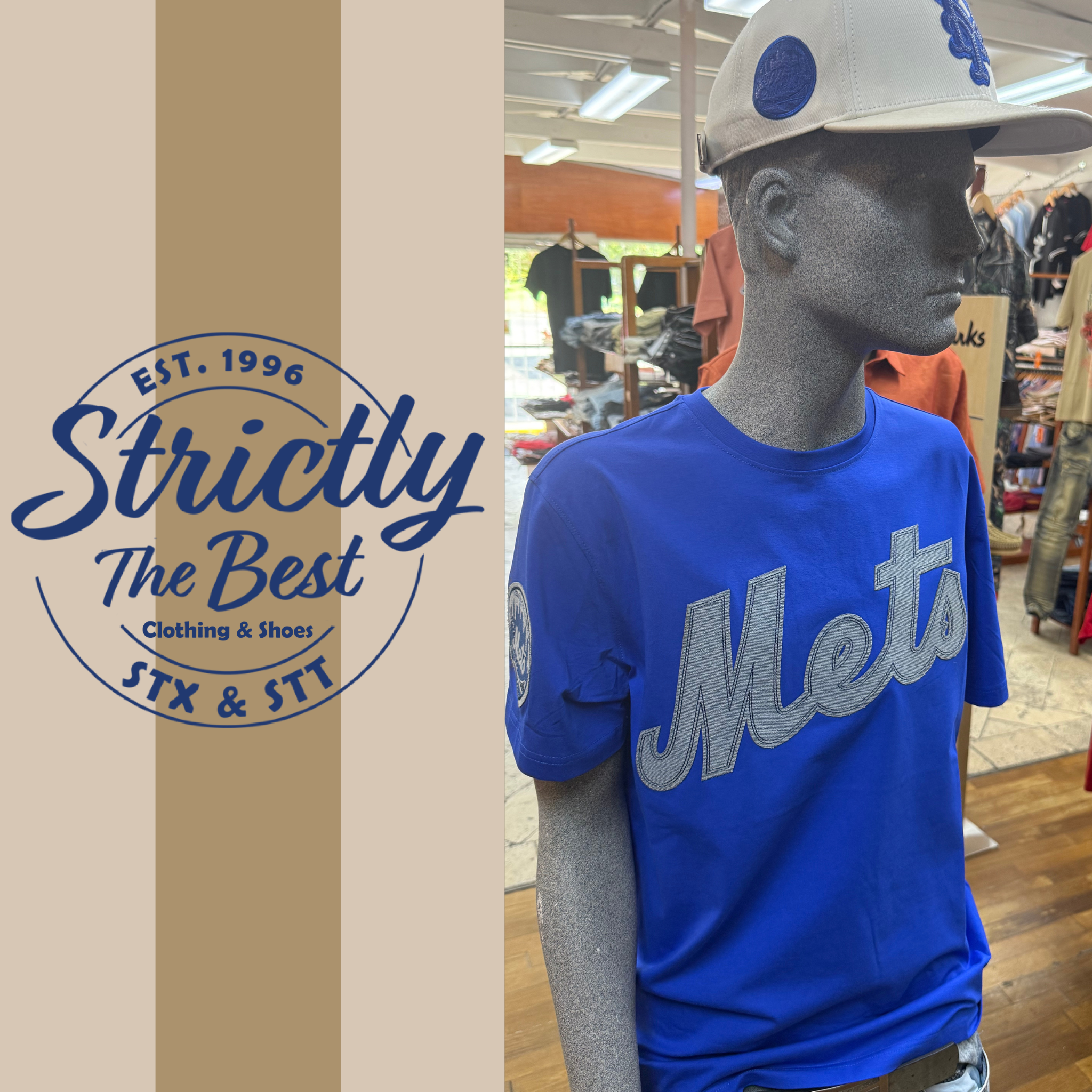 New York Mets Royal Blue Tee Set — Strictly The Best
