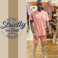 Heart of a Champion – Coral Set (Top &amp; Shorts)