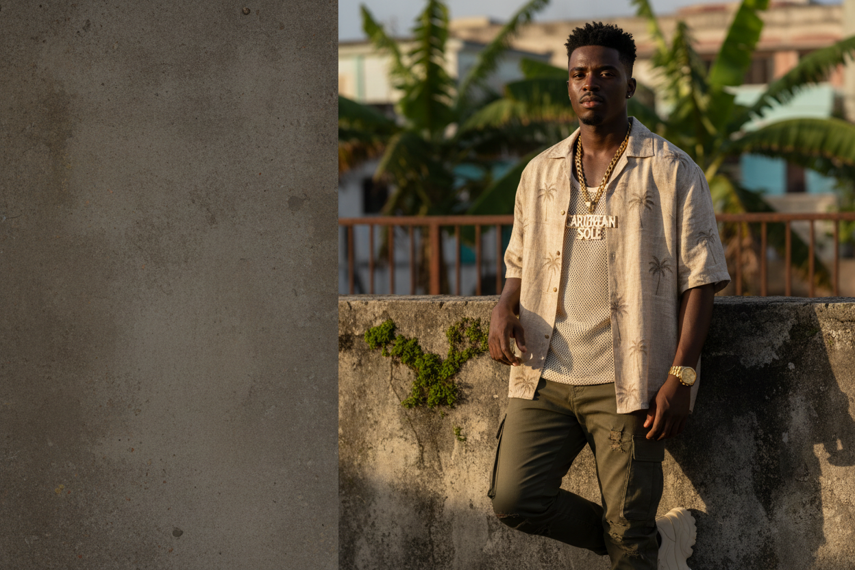 Caribbean Streetwear Hero Banner