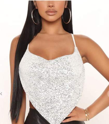 Sexy Sequin Top