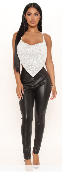 Sexy Sequin Top