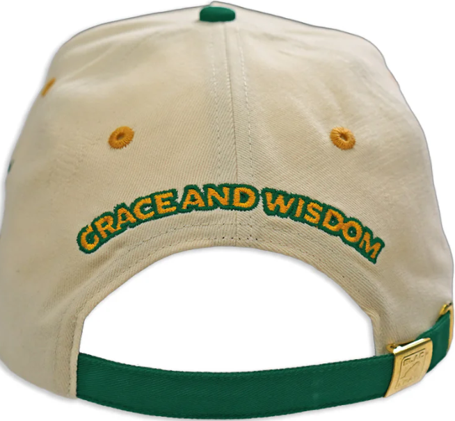 BLAC LEAF – Crowned Kings Snapback (Cream/Green)