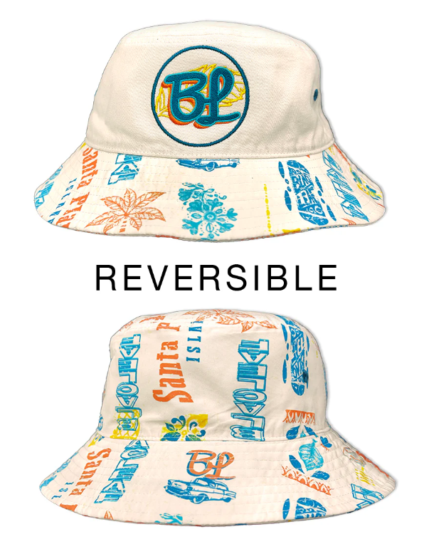 BLAC LEAF – Reversible Island Bucket Hat