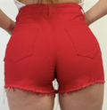 Red Glam Fringe Shorts – Bold &amp; Sparkling Style
