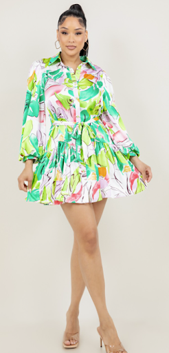 Tropical Paradise Dress – Fresh, Colorful &amp; Elegant