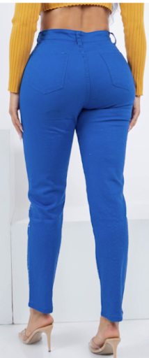 Royal Blue Sparkle Pants – Elegant & Confident Style