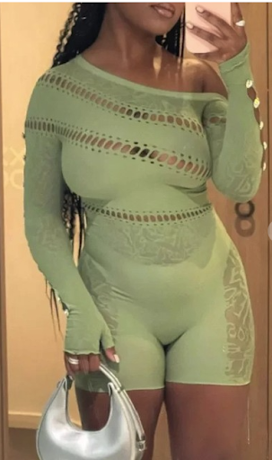 Bandage Cutout Romper